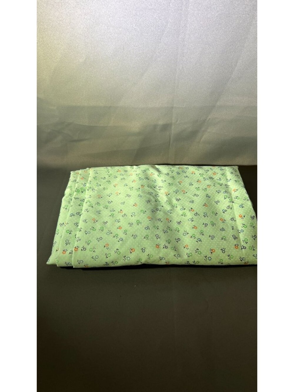 5+ yards Dotted and Ditsy Floral Mint Green Fabric